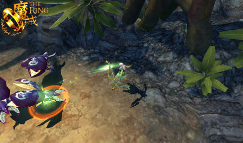 使用远程攻击能够无伤击败敌人