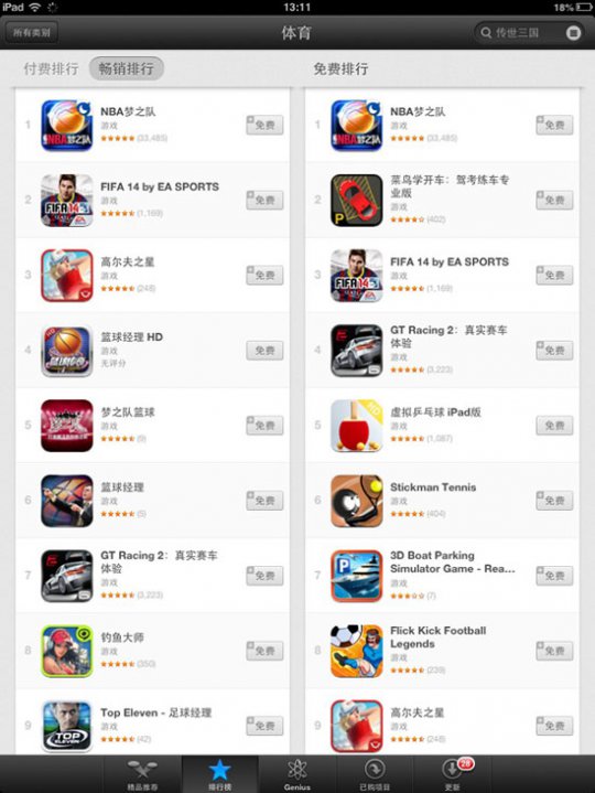 Appstore双榜冠军 超8万五星好评