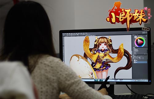 辛苦加班的弥纱妹子