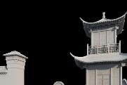 玩家自制长安城模型 3D效果震撼