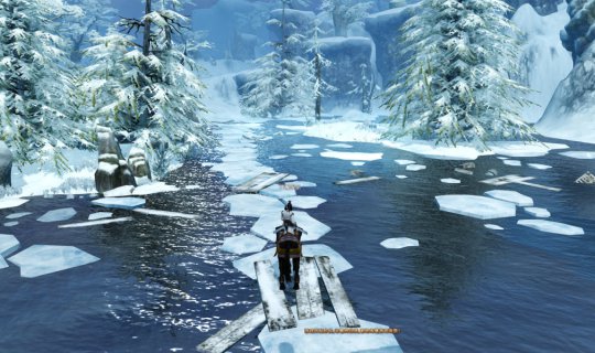 西楚霸王大雪封湖,开辟突袭捷径