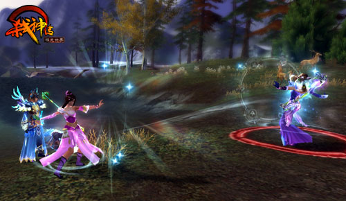 在野外请注意安全,偷袭者随时会出现