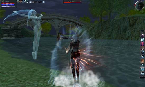 天堂2的水面开始向实体进发