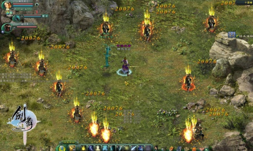 全屏爆气技秒杀众敌