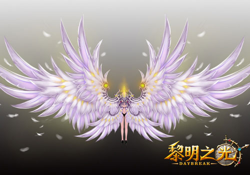 圣洁高贵的6翼天使造型的翅膀