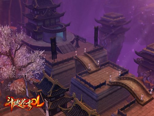 《斗破苍穹OL》实景截图—天蛇府