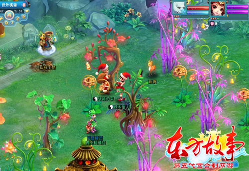 《东方故事》独特的仙府系统 构建天上人间