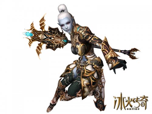 《冰火传奇》国服职业海报