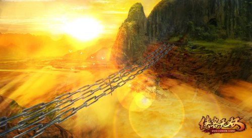 《侠客无双》山外青山-夕阳西下