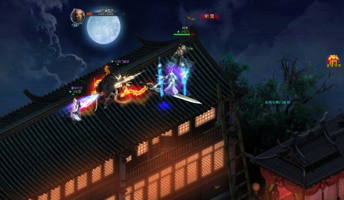 逍遥江湖新手村副本:秦淮河畔截图