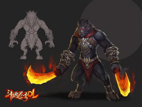 《斗破苍穹OL》狼人是不折不扣的战斗机器