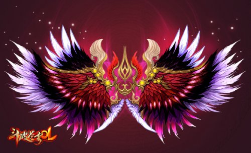 《斗破苍穹OL》绝美斗皇羽翼