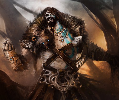 复仇者联盟奇幻风插画