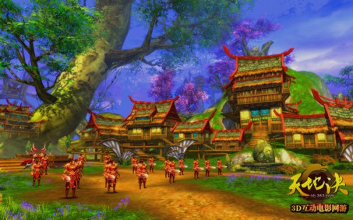 《天地决》战士们操练的场地