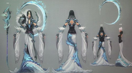 《圣王》人物原画