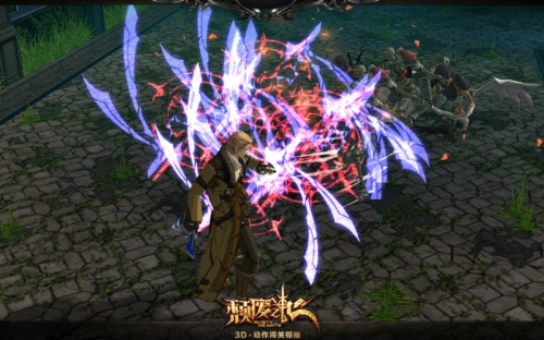 《颓废之心》伊恩战斗截图-瞄准射击