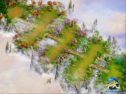 《龙武》仙侠风场景表现