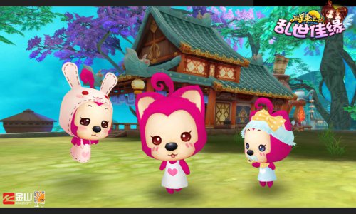 桃子如此萌,难怪小幺鸡会喜欢上~