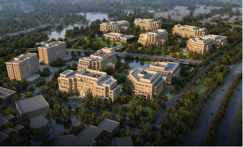 武汉软件新城效果图