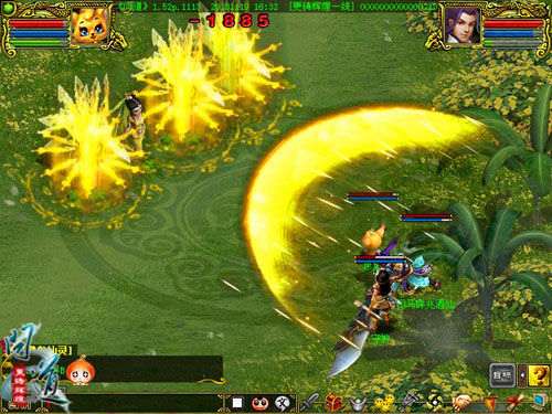 《问道》战斗截图