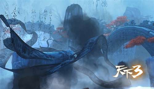 丹青山:两万里3D水墨,战台移转墨云变幻