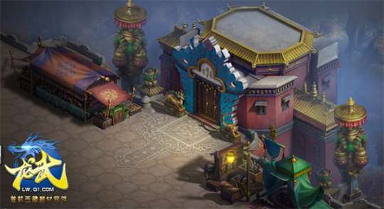 《龙武》主城内部建筑