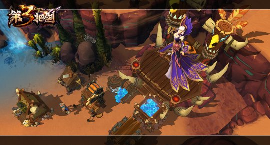 创建属于自己的部落,玩家可以像女王一样守护着自己领土