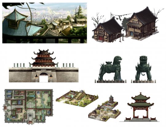 《四大名捕3.0》原画