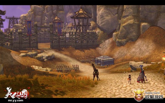 《美人三国》职业特色明显