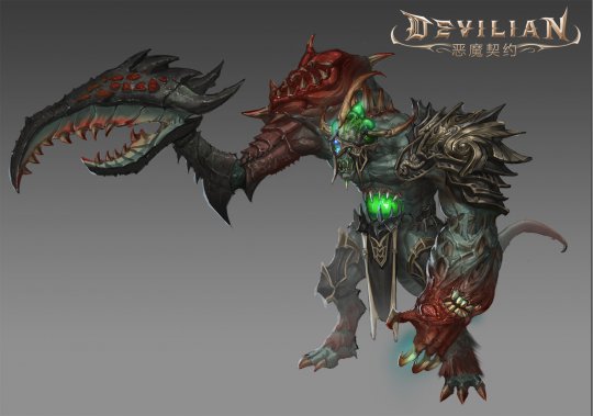 《恶魔契约》游戏原画