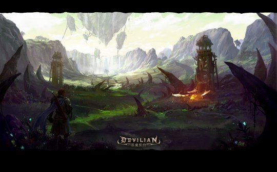 《恶魔契约》游戏原画