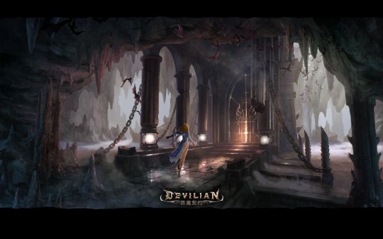 《恶魔契约》游戏原画