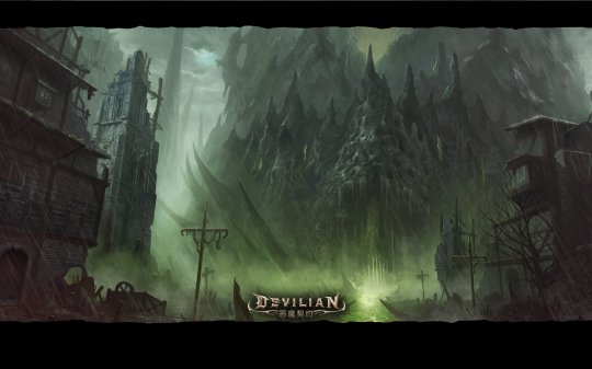 《恶魔契约》游戏原画