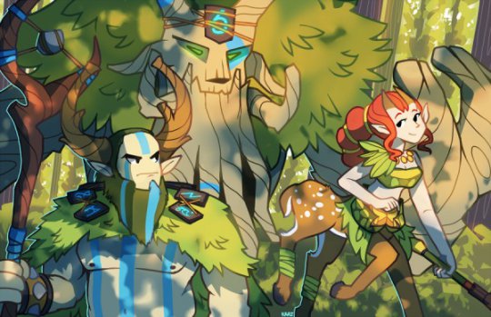 《DOTA2》同人画