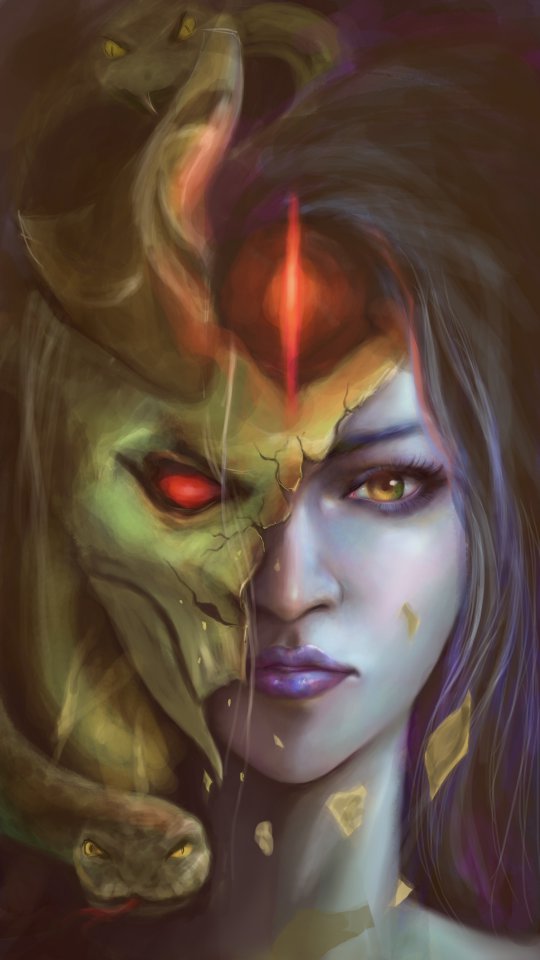 DOTA2玩家艺术画集锦