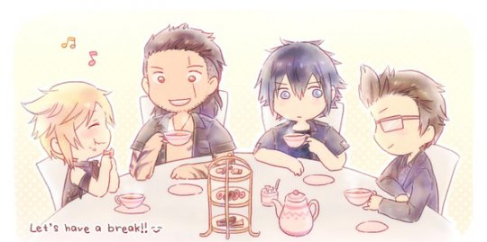 《最终幻想15》同人手绘