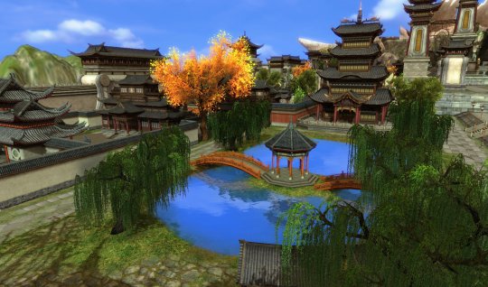 《画皮世界2》游戏场景图曝光