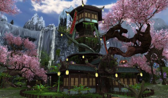 《画皮世界2》游戏场景图曝光