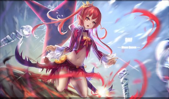 DNF国人画师忘川の泉眼作品欣赏