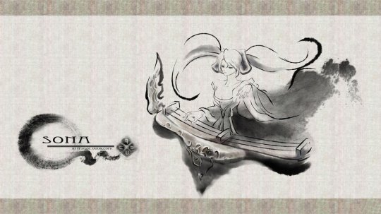 LOL英雄水墨画赏