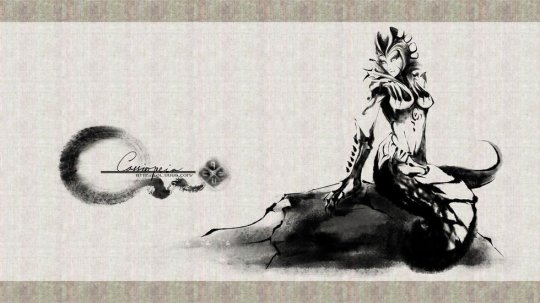 LOL英雄水墨画赏