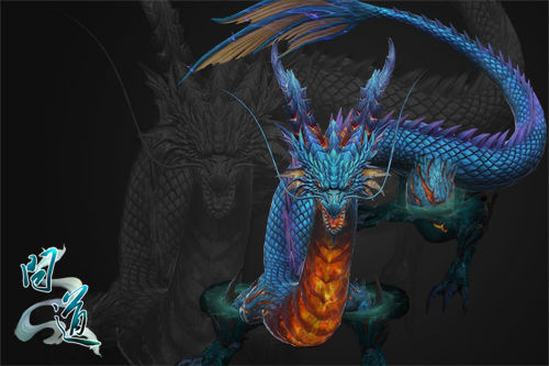 《问道》灭世狂龙初代BOSS“吞天”