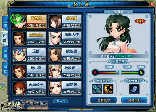 《盖世豪侠》名人录