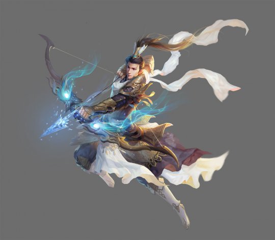 《西楚霸王》游戏原画