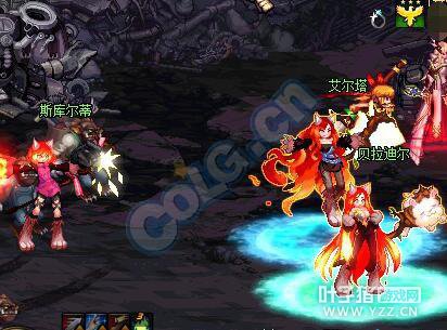 dnf�µ��³���boss���� ŵ���Ǳ�ŷ���е�����Ů��