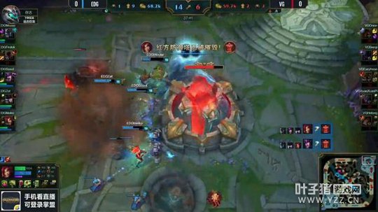 2017������LPL�ڶ�����һ�֣�������������EDG����ʤ