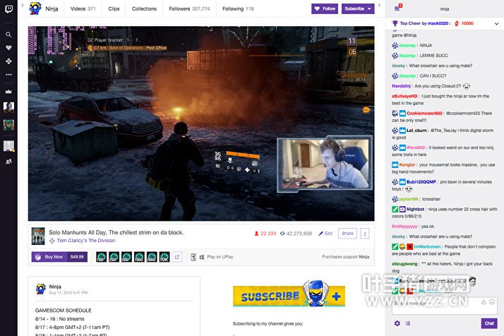 Twitch��ʼ����Ϸ�� �ֳɱ���������������5%