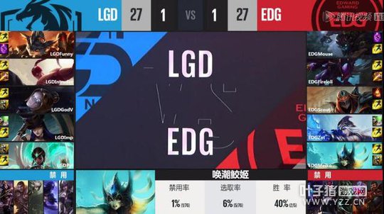 LPL������3�յ�һ����3�֣����������޵� EDG����LGD