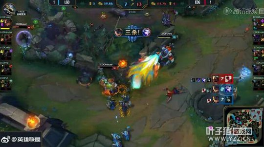 LPL������3�յ�һ����3�֣����������޵� EDG����LGD