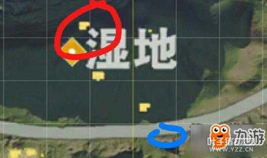 《荒野行动》湿地资源分布介绍 推荐武器选